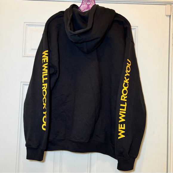 Queen we will rock you kangaroo pocket hoody men’s M - Picture 4 of 7